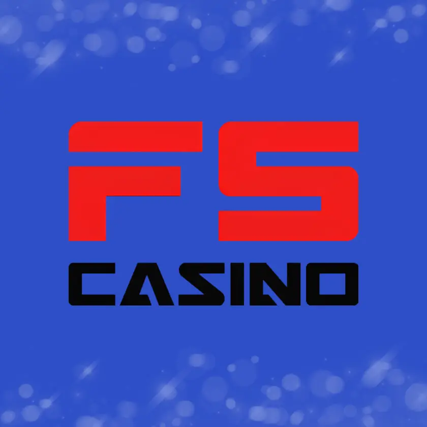 FS Casino logó: angol felületű online kaszinó forintszámlával